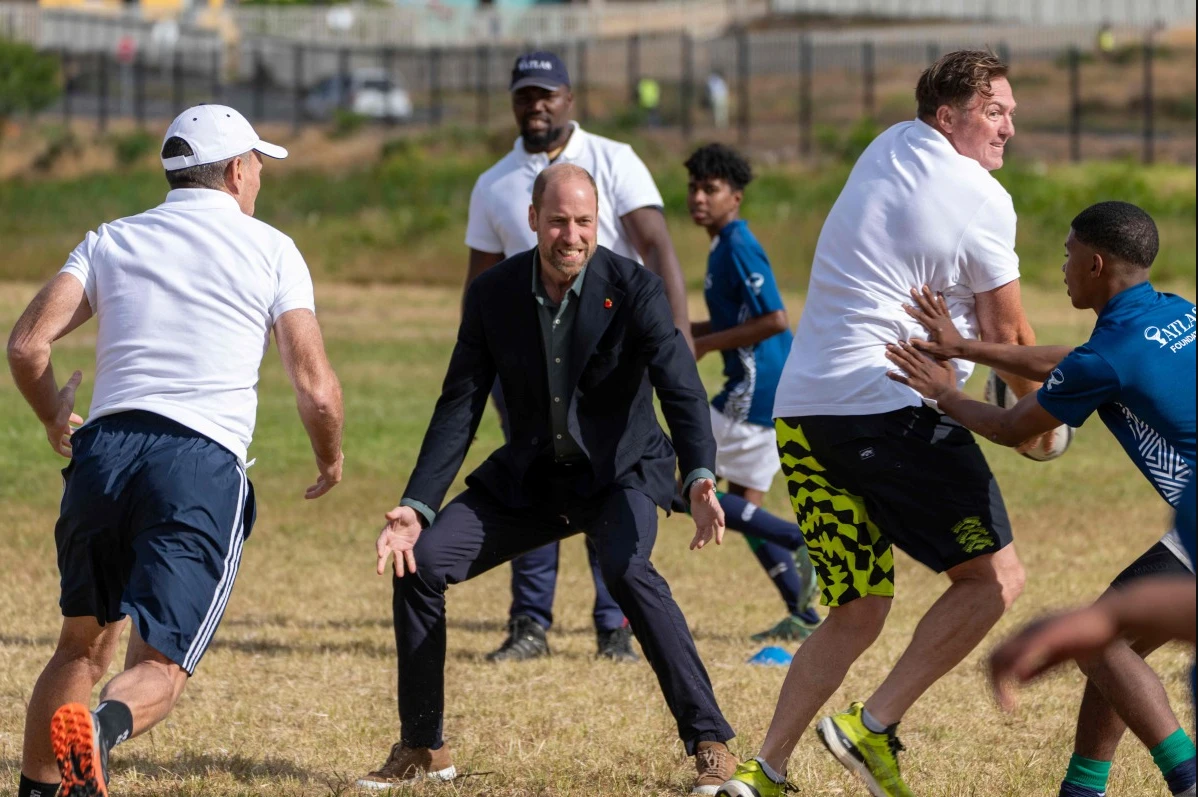 Prince William combines rugby and climate advocacy on South Africa trip