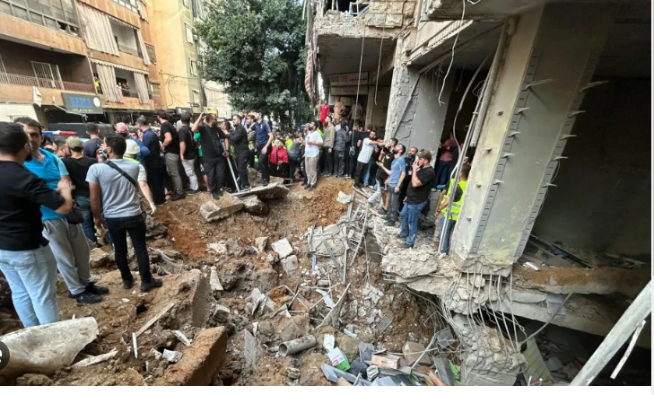 20 dead in Israeli strike south of Beirut