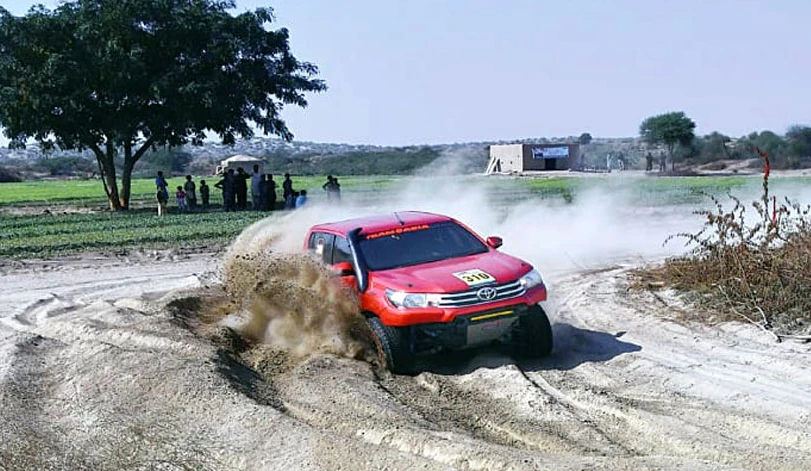 Racer injured during qualifying round of Thal Jeep Rally