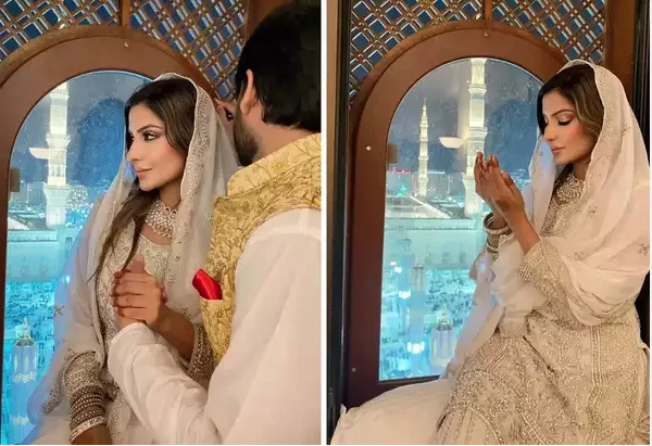 Big Boss’ Sana Sultan and husband perform first Umrah right after marriage