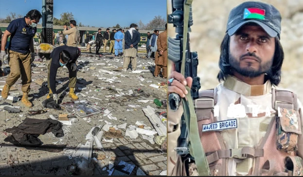 Indian RAW-backed BLA shares image of Quetta bomber armed with US-made weapons