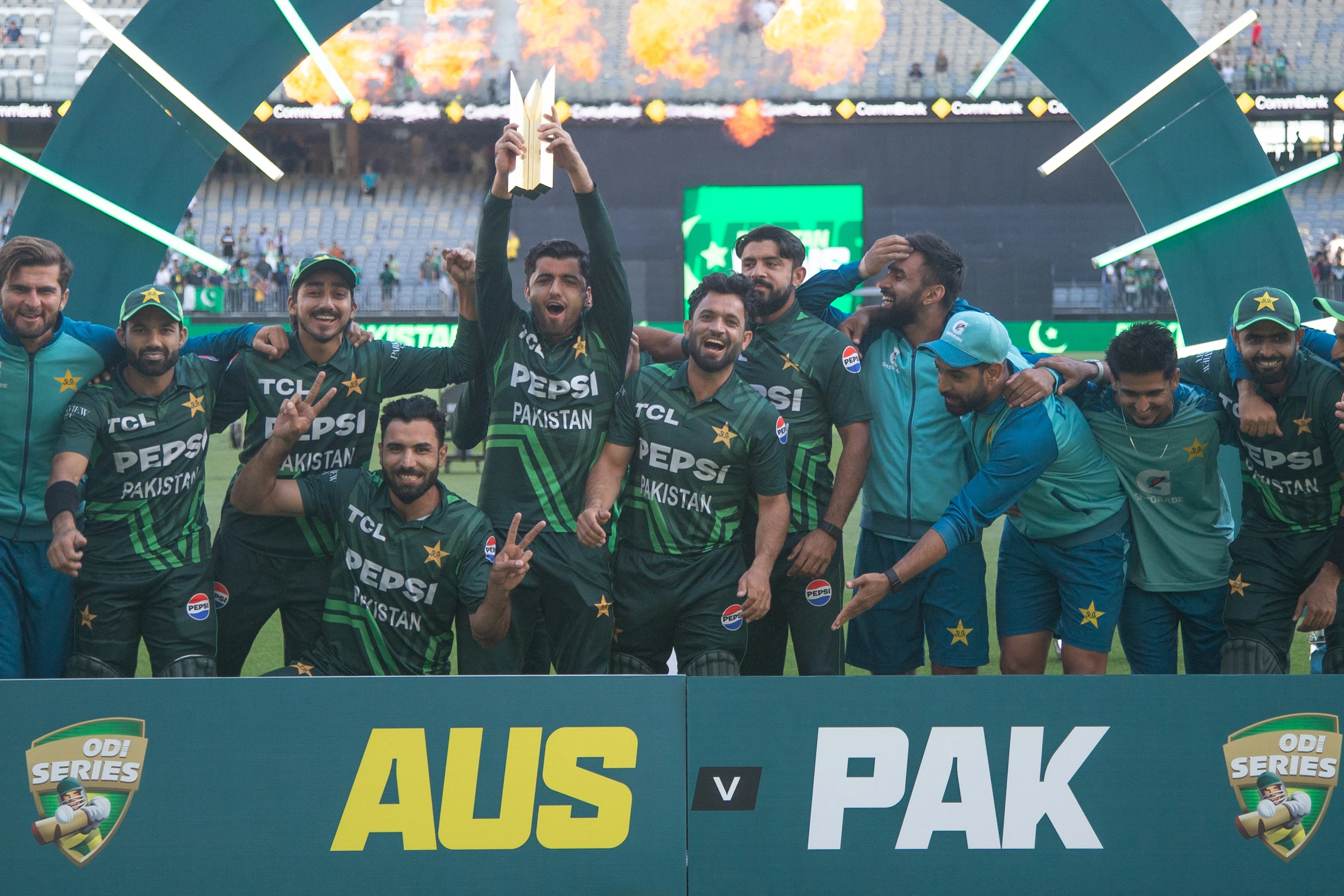 Pakistan register historic one-day series win against Australia after 22 years