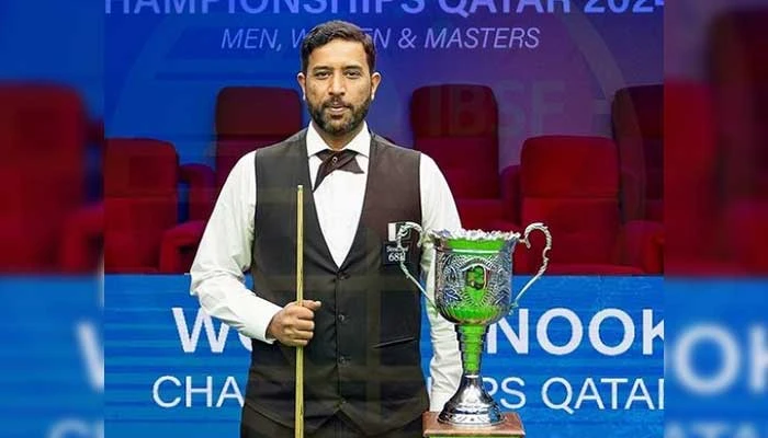 World Snooker Champion Mohammad Asif returns to Pakistan