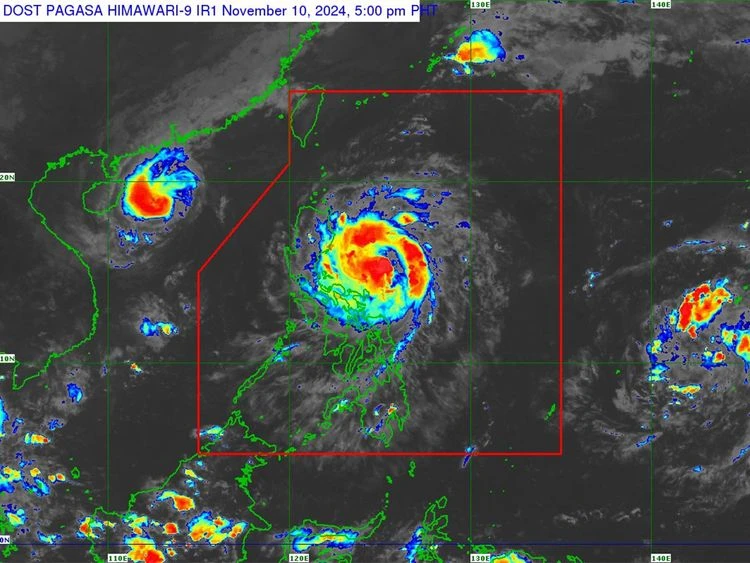 Philippines to evacuate 2,500 villages ahead of Severe Storm Toraji