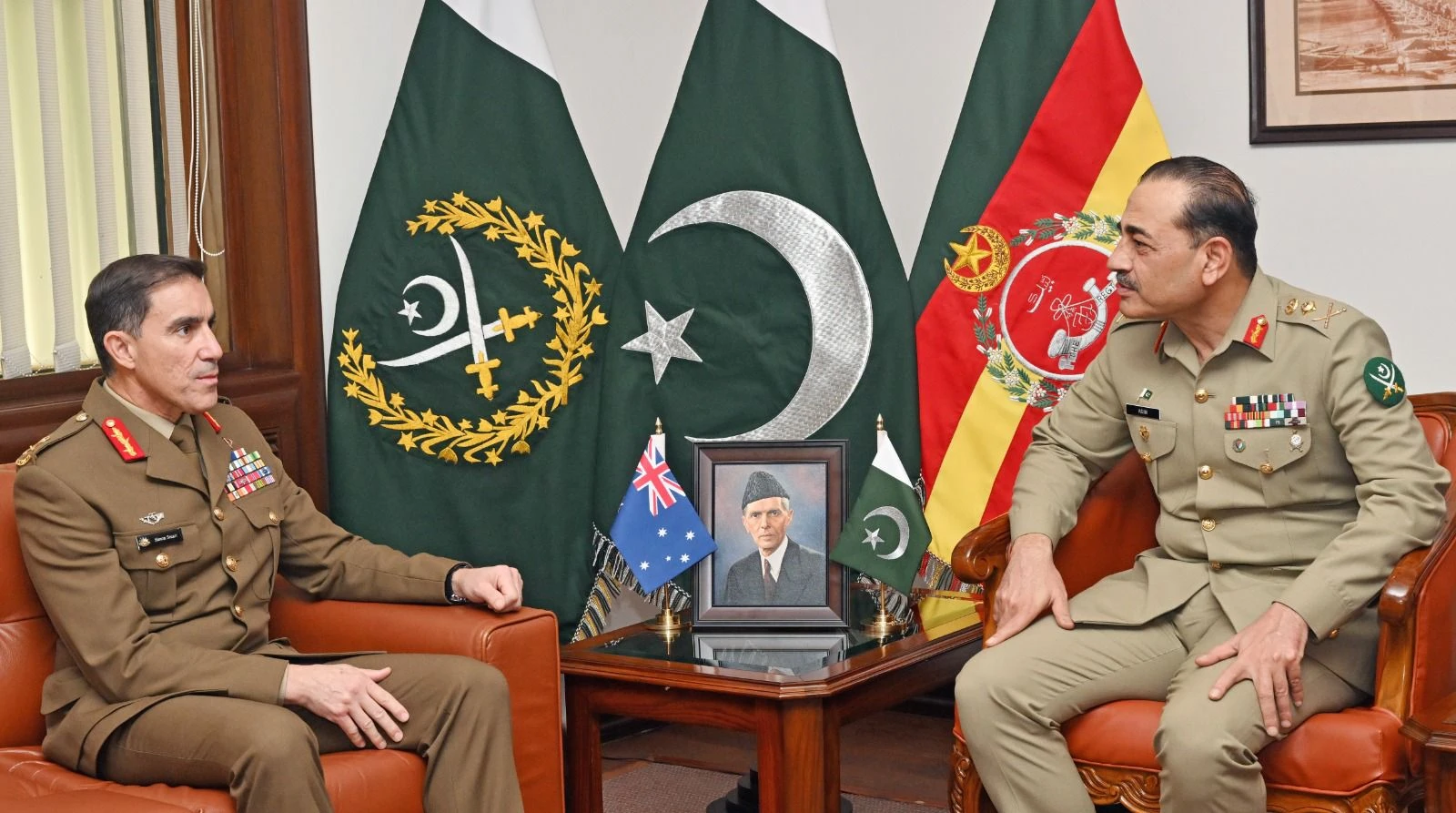 Australian Army Chief meets Gen Syed Asim Munir