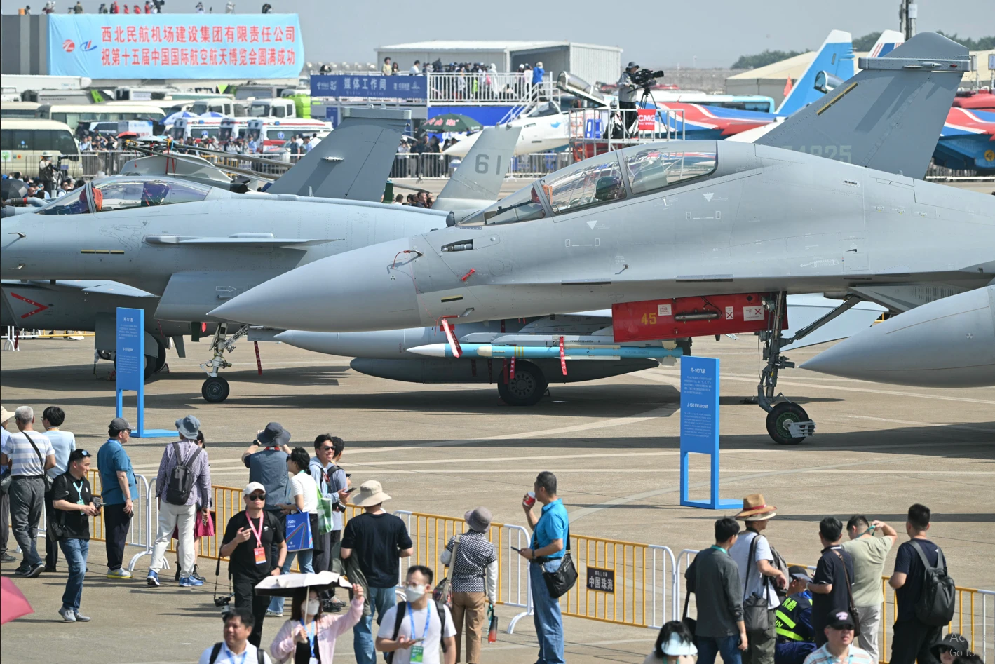 China's largest air show takes off with stealth fighter jets, attack drones