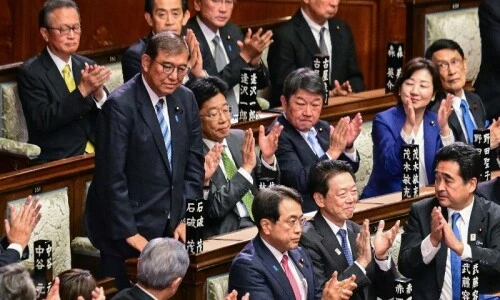 Lawmakers support Ishiba to stay as Japan’s PM amid controversy