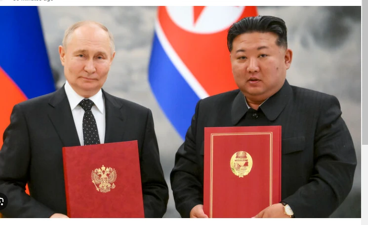 North Korea ratifies defence treaty with Russia