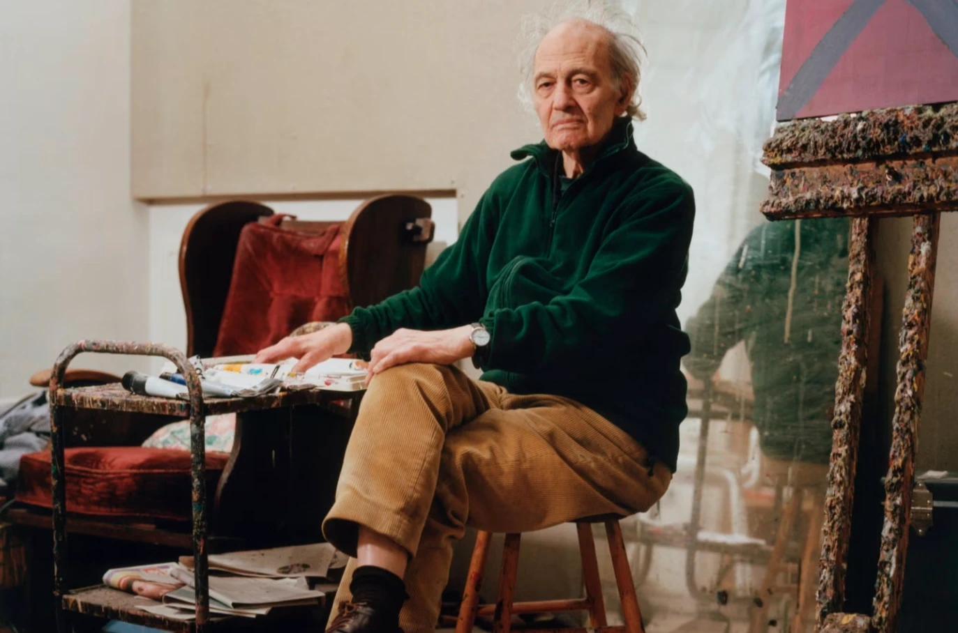 British painter Frank Auerbach, renowned contemporary of Freud and Bacon, dies at 93