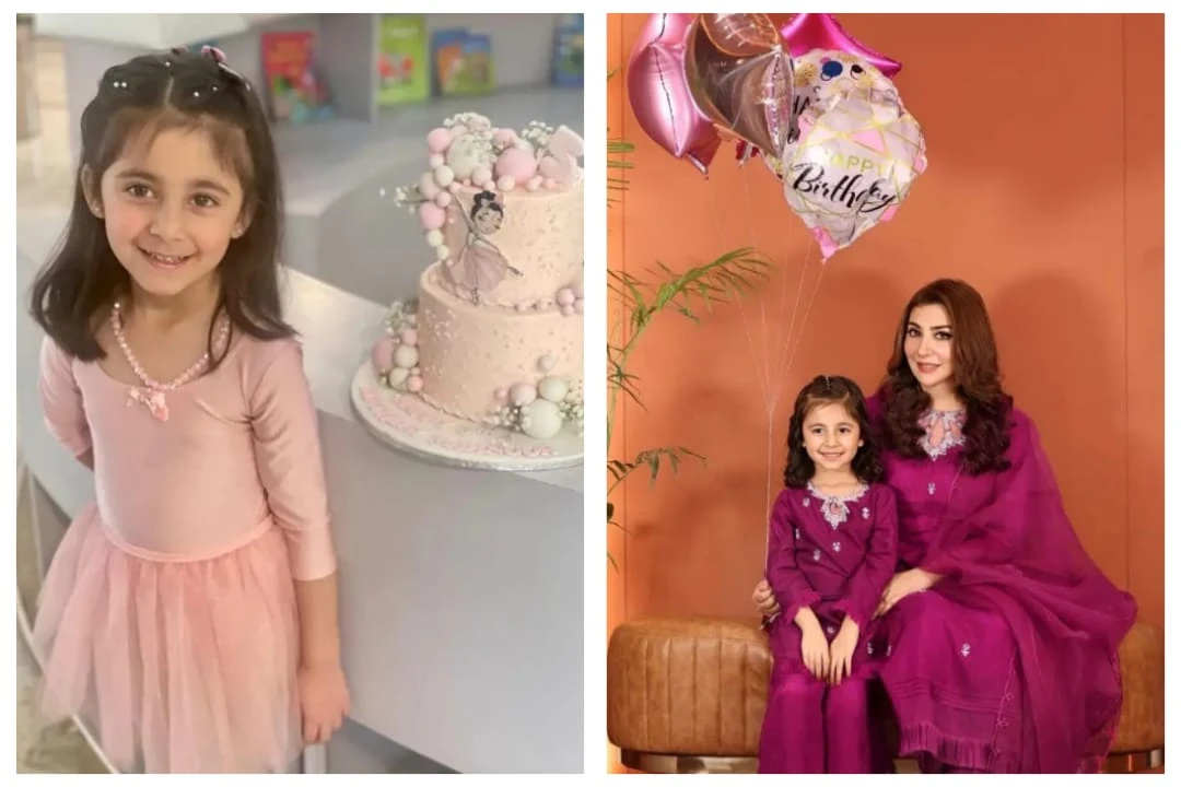 Former actress Aisha Khan celebrates daughter Mahnoor's 5th birthday