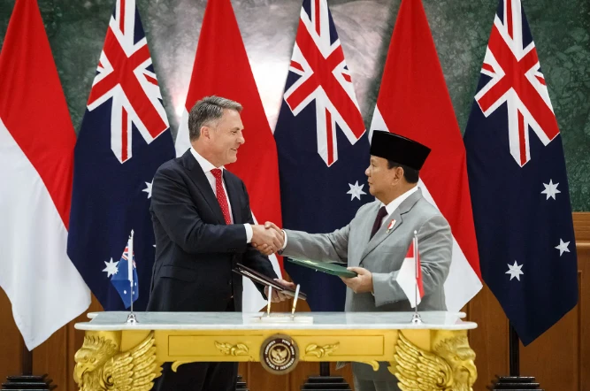 Indonesia, Australia in joint drills after 'historic' defence pact