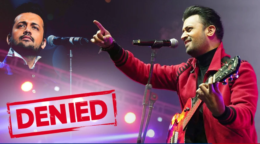 No, Atif Aslam is not opposed to performing near holy place