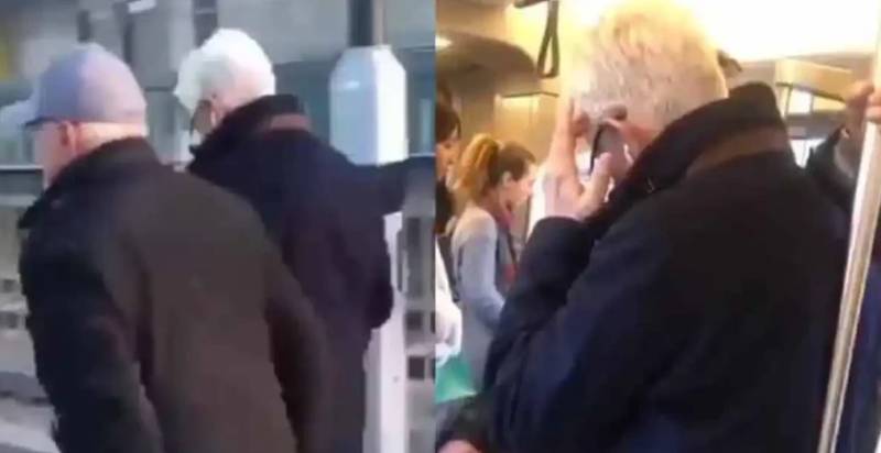 Video showing defence minister being harassed and threatened in London goes viral