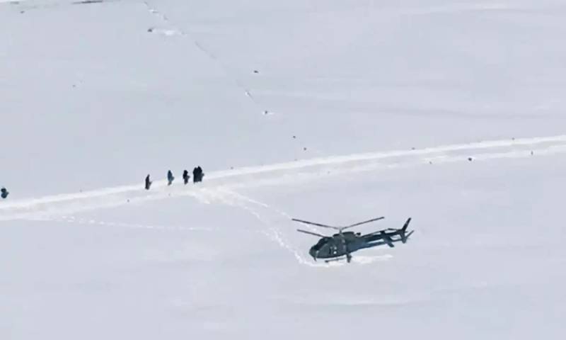 Tourists who went missing in Deosai due to heavy snow rescued