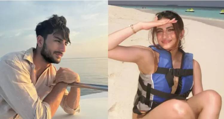 Ibrahim Ali Khan and Palak Tiwari enjoy blissful escape on Maldives beach 