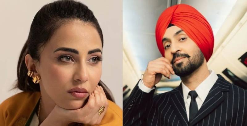 Ushna Shah unhappy with Diljit Dosanjh’s concert reels trending on social media 