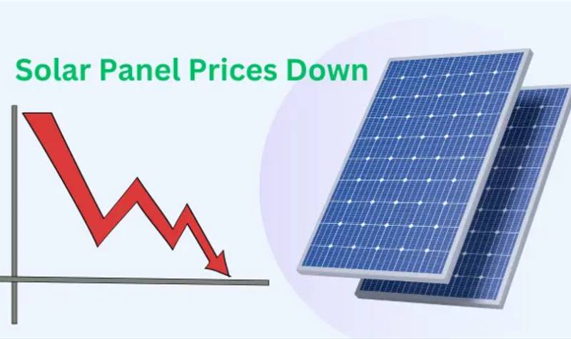 Big decline in prices of solar panels in Pakistan