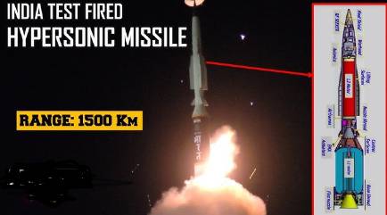 Nuclear-armed India tests first hypersonic missile