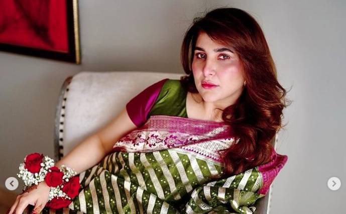 Areeba Habib preaches tolerance after backlash over Diwali celebration