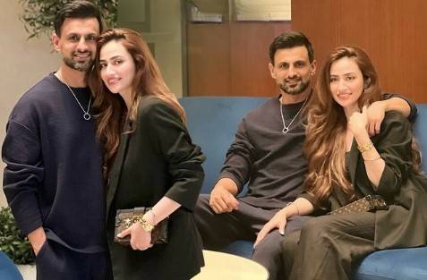 Sana Javed and Shoaib Malik’s pictures from Dubai go viral