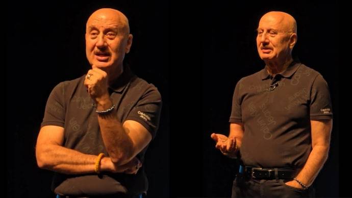 Million-dollar lesson: Anupam Kher talks of celebrating failures as taught by father