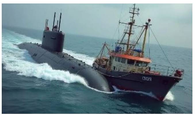 Indian submarine collides with fishing vessel off Goa coast