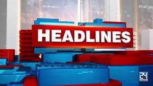 1:00 pm Headlines on 24Digital TV