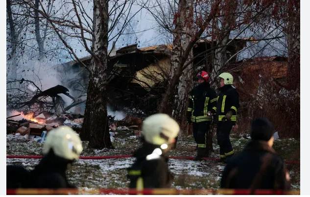 DHL cargo plane crashes in Lithuania, killing one