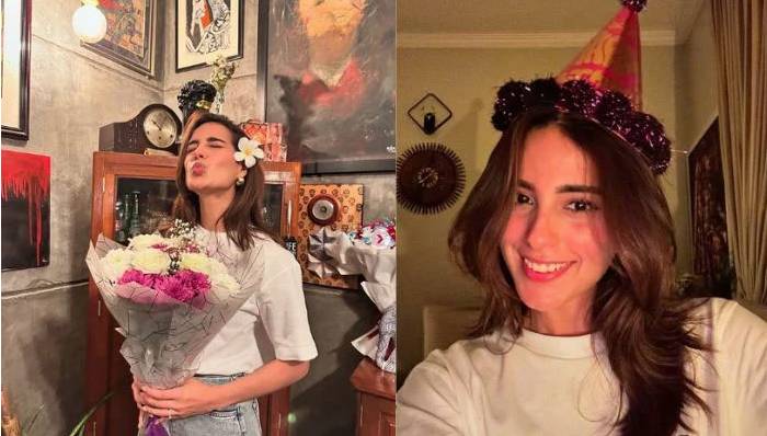 Iqra Aziz beams with joy on 27th birthday