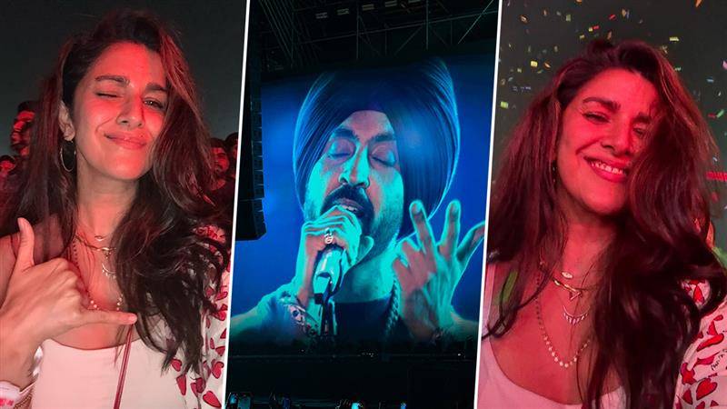  Nimrat Kaur receives heartfelt comment from Diljit Dosanjh after concert