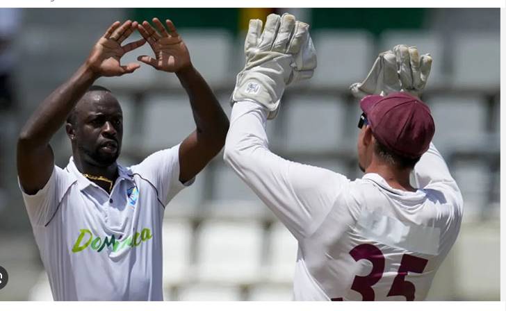 West Indies on verge of victory in first Test against Bangladesh