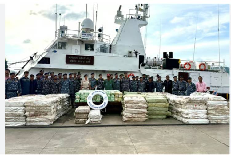 India seizes 5.5 tonnes of Myanmar meth in 'biggest' drug bust