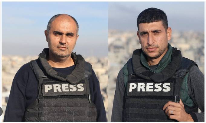 Gaza journalists for AFP win video award for 'powerful' war coverage