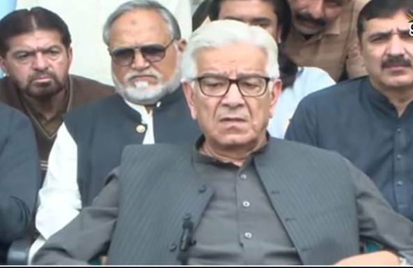 PTI won’t launch ‘a march’ on Islamabad again, says Kh Asif