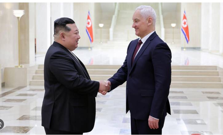 North Korea's Kim, Russian minister agree to boost military ties