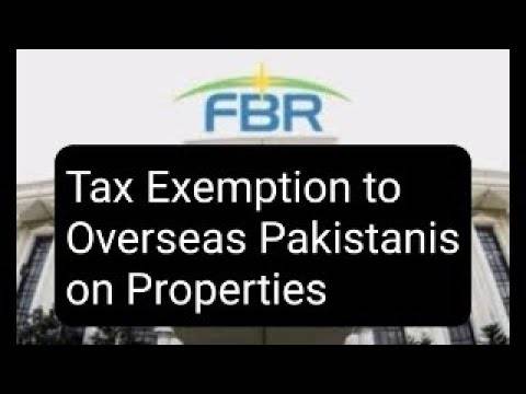 FBR grants tax exemption to overseas Pakistanis on purchasing of property