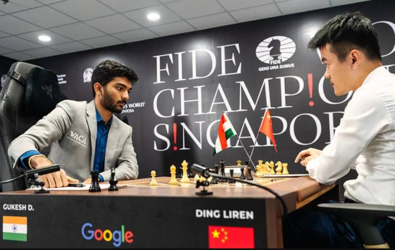 Chess world champion Ding and teen challenger tied after six matches