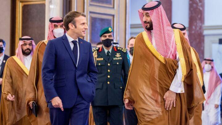 Macron visits Saudi Arabia amid looming political crisis in France