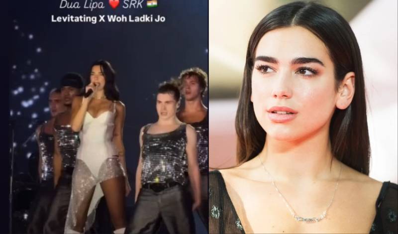 Dua Lipa stuns Indian fans with mashup of 'Levitating' and SRK's 'Woh Ladki Jo'