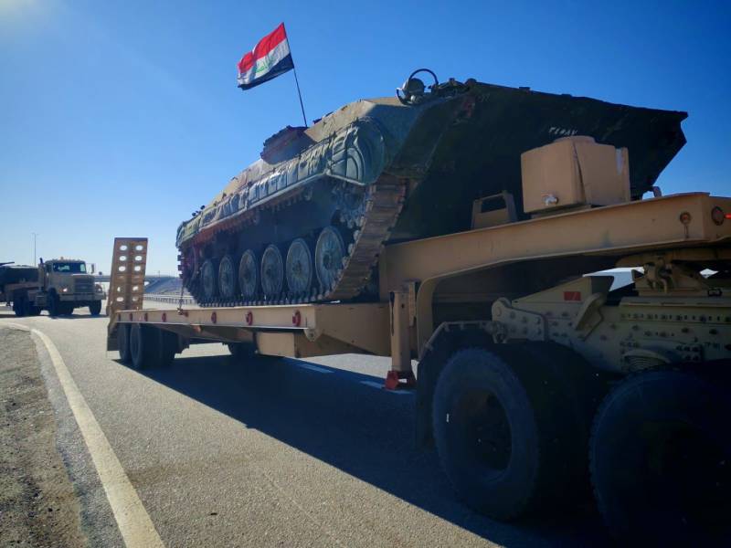 Iraq bolsters border security with Syria, deploys armored vehicles