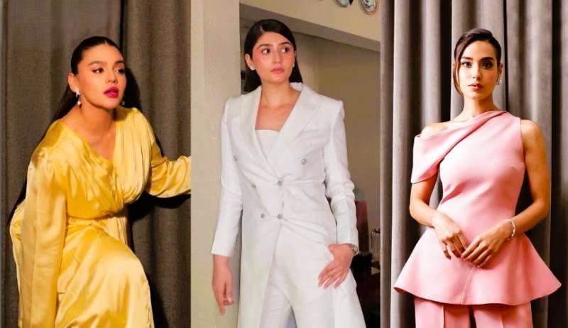 Zara Noor, Durefishan and Iqra brighten up your day with stunning looks! 