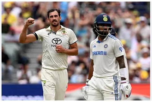 Starc takes six as India all out for 180 in second Australia Test