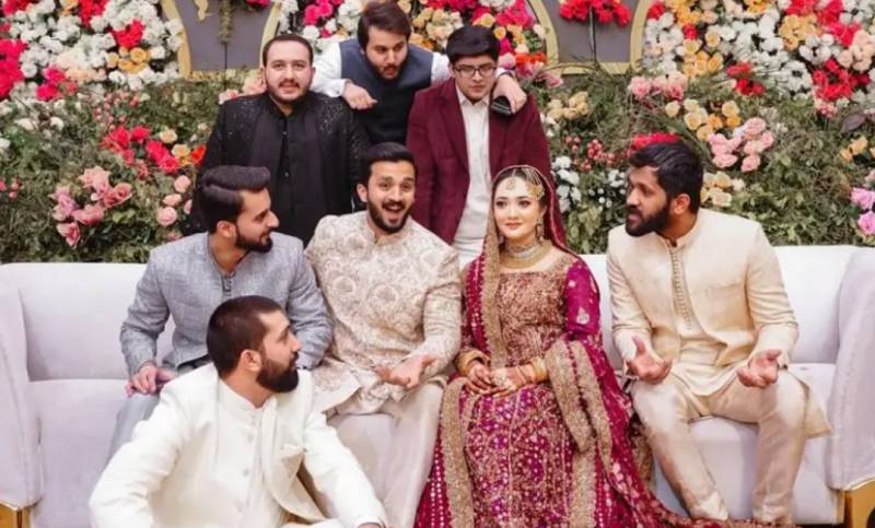 A glimpse into grand wedding of Mr & Mrs Rajab Butt 