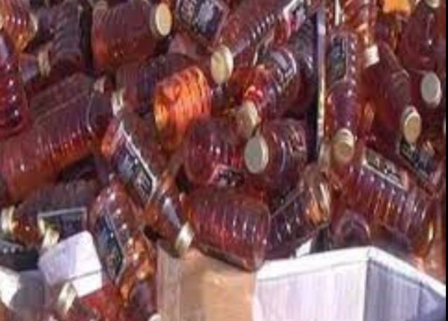 300 liters toxic wine seized in Phoolnagar