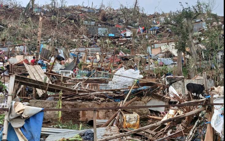 Hundreds feared dead on French island Mayotte after Cyclone Chido