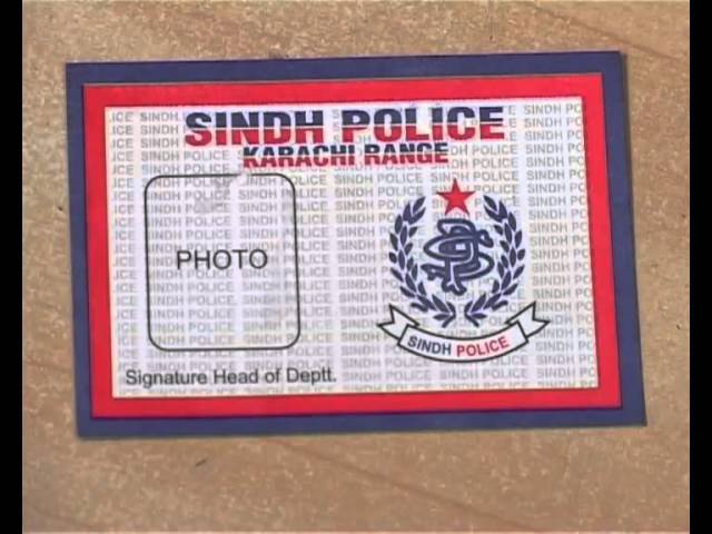 Sindh police go digital with modern service cards