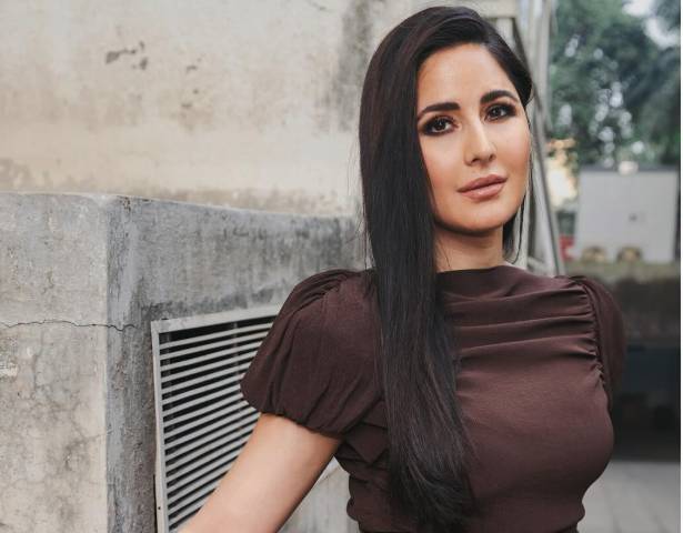 Katrina Kaif wins eyes in sophisticated brown dress at beauty event