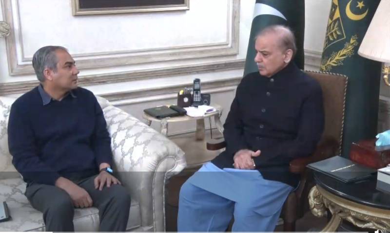 Mohsin Naqvi briefs PM Shehbaz about political, security situation