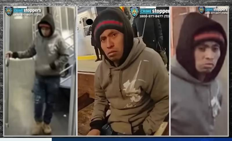 Man arrested for setting woman on fire on New York subway train