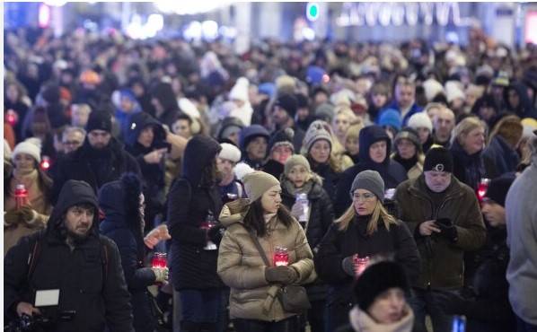 Croatians march for safer schools after fatal stabbing